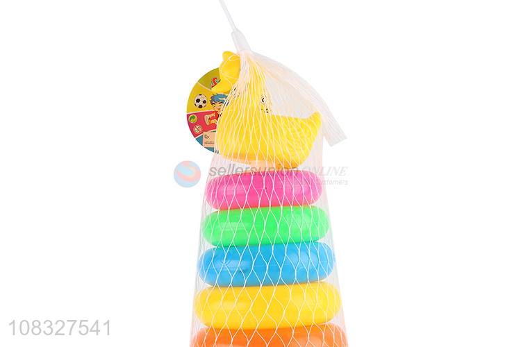 Good quality children educational toys rainbow tower games