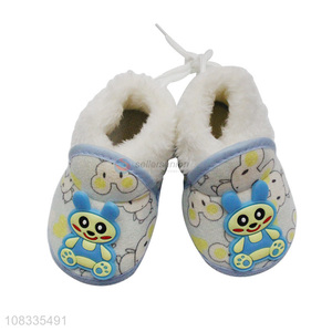 Yiwu market cartoon warm baby toddler casual shoes for sale