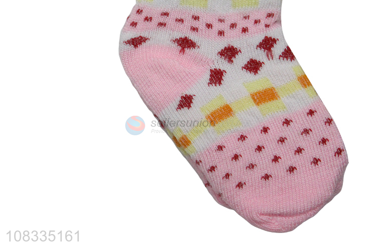 Top products colourful baby cotton socks with high quality