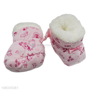 Popular products cute indoor baby toddler shoes for winter