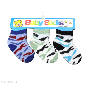 Low price cotton comfortable baby socks light baby socks