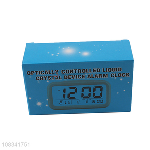 Wholesale from china optically controlled liquid crystal device alarm clock