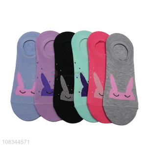 Wholesale price fashion leisure ship socks ladies short socks