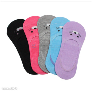 Yiwu direct sale cute boat socks ladies causal socks