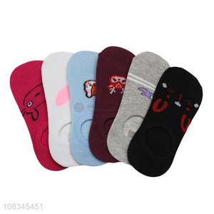 Wholesale Breathable Casual Socks Ankle Socks For Girls