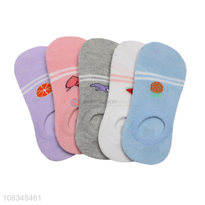 Yiwu market simple casual socks girls ankle socks wholesale
