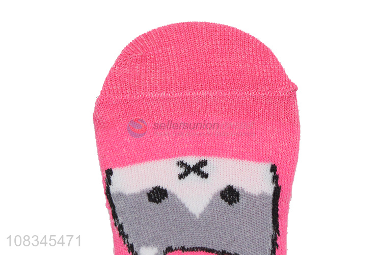 Factory wholesale girls fashion boat socks ankle socks