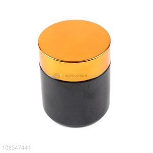 Wholesale thick glass makeup jars empty refillable lotion cream jars
