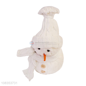 High quality snowman statues Christmas decoration animal figurines