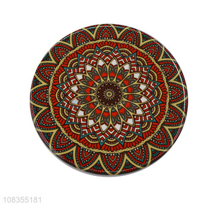 Yiwu wholesale round table decoration ceramic heat resistant mat