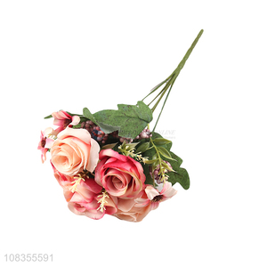 Factory Wholesale Artificial Rose Home <em>Wedding</em> <em>Decoration</em>