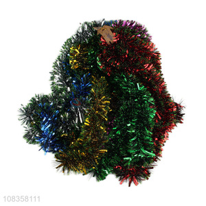 Factory price hanging ornaments christmas festival tinsel