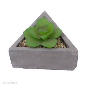 Top quality green plants artificial bonsai potting for sale