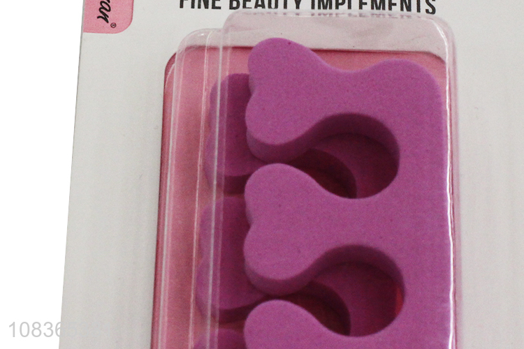 Factory price 2 pieces finger toe separators toe finger dividers