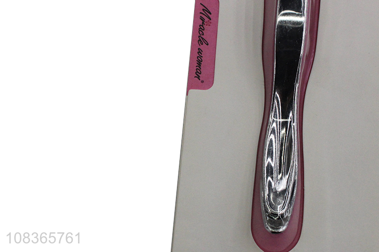 Wholesale long handle mirror polished finish carbon steel nail clipper
