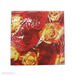 Yiwu direct sale party eco-friendly paper napkins for home