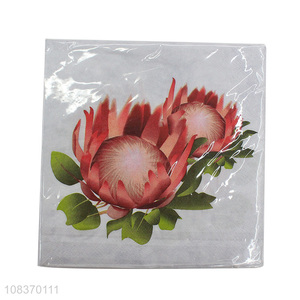 Popular style food-grade paper napkin disposable party tissue