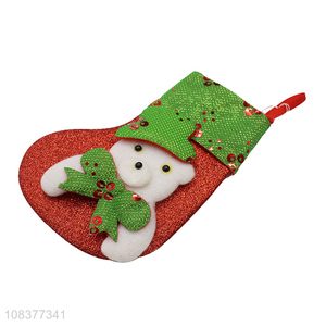 Online wholesale christmas socks hanging ornaments for decoration
