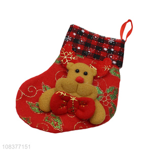 Most popular xmas tree decoration christmas socks for sale