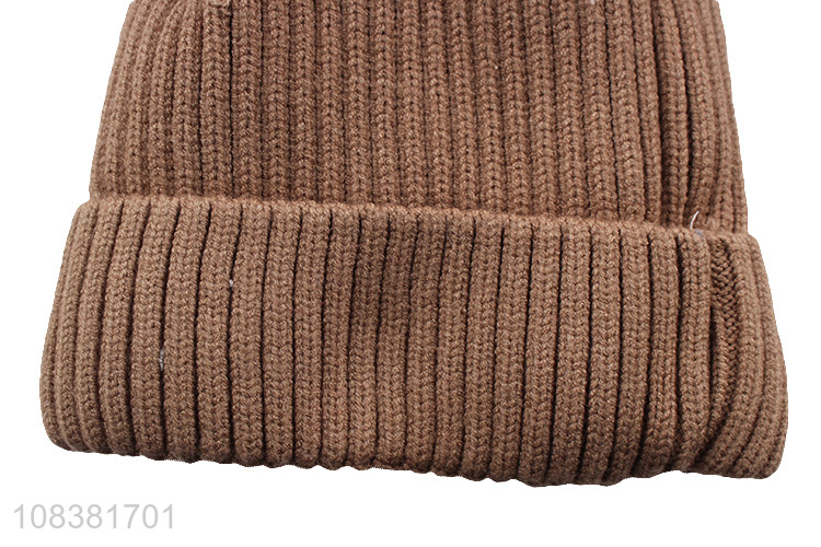 Good Price Winter Warm Hat Knitted Beanie For Children