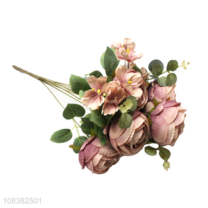 Best quality <em>wedding</em> <em>decoration</em> fake rose flower artificial flower