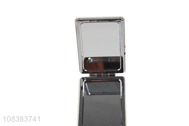 Best Selling Rectangular Pocket Mirror 1X+2X Magnify Makeup Mirror