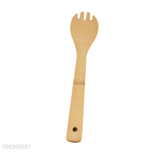 Yiwu wholesale long handle baking spoon bamboo spoon