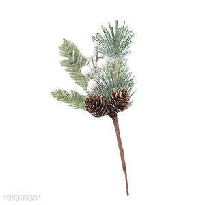 Hot products party decoration christmas pine cone picks