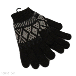 Low price winter thickend outdoor gloves for cycling