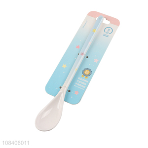 Hot selling long handle milk spoon melamine spoon