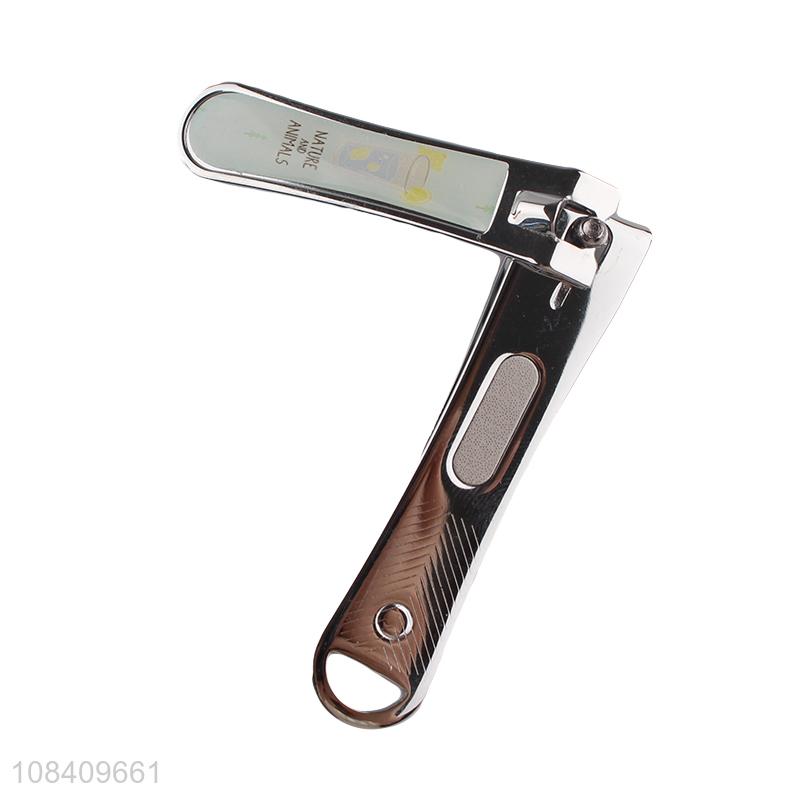 China supplier durable nail clipper cutter with built-in nail file
