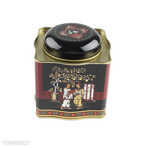 Yiwu market tea coffee storage gift tin container packaging cans