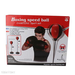 Hot products portable funny boxing speed ball set for sale