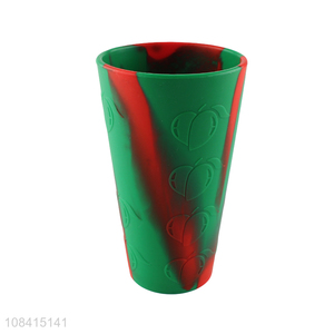 Wholesale price creative fruit pattern series silicone cup