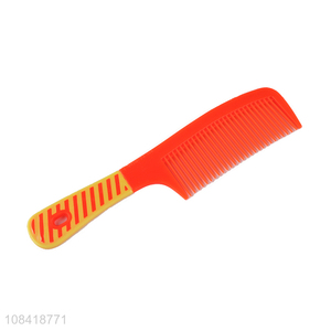Wholesale durable plastic hair comb detangling hair comb for women
