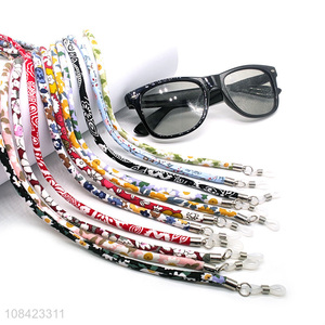 China supplier floral glasses strap cloth sunglasses cord for women girls