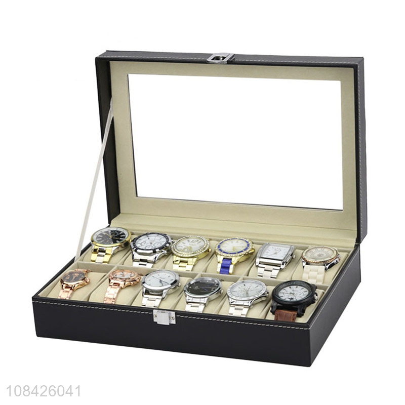 Hot selling store watch display box watch storage case