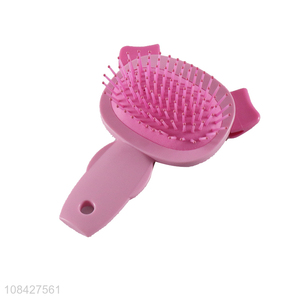 Cute design pig shape air cushion massage hair comb
