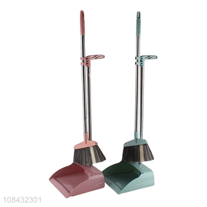 Factory wholesale plastic brooms home brooms dustpans set