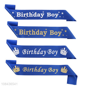 Online Wholesale Birthday Boy Sash Party Sashes for Boys