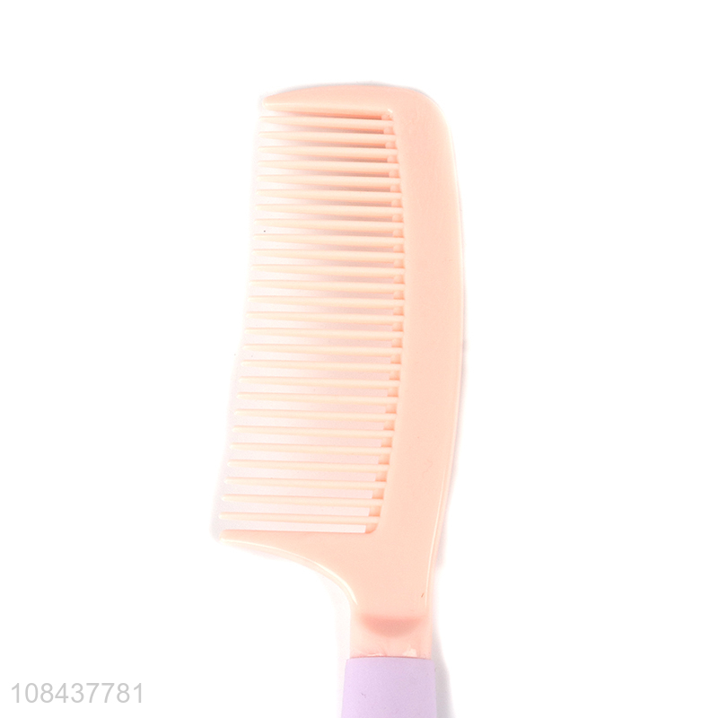 Low price wholesale plastic combs cute girls hairbrush