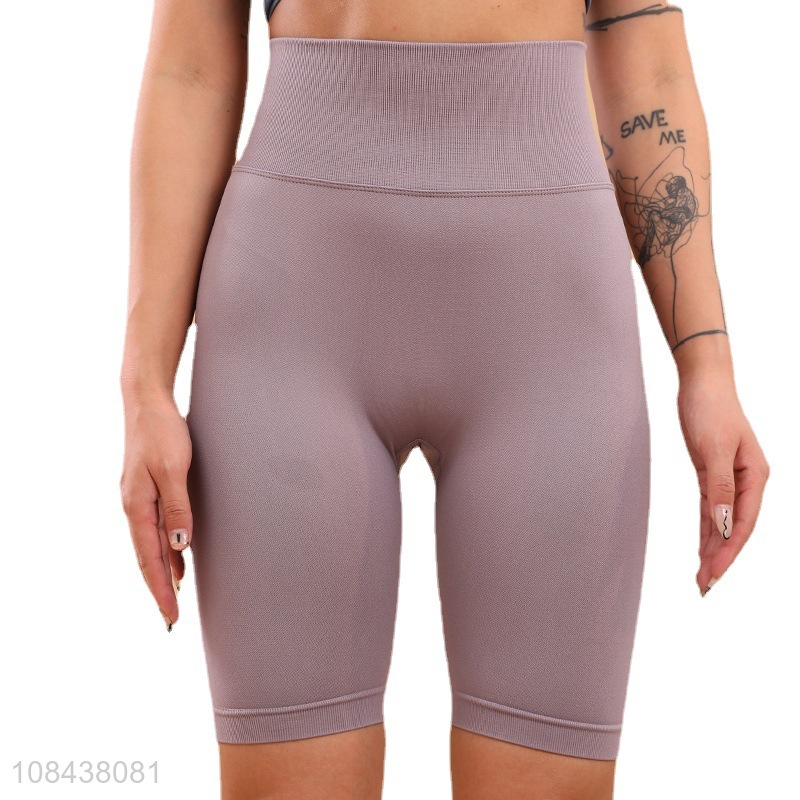 Best selling multicolor women five-piece yoga sports pants