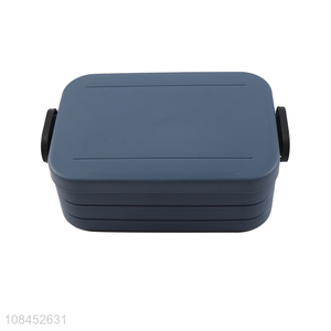 Custom logo microwave safe plastic lunch box adult bento box wholesale