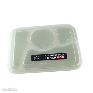 Yiwu wholesale home plastic lunch box kids dinner plate