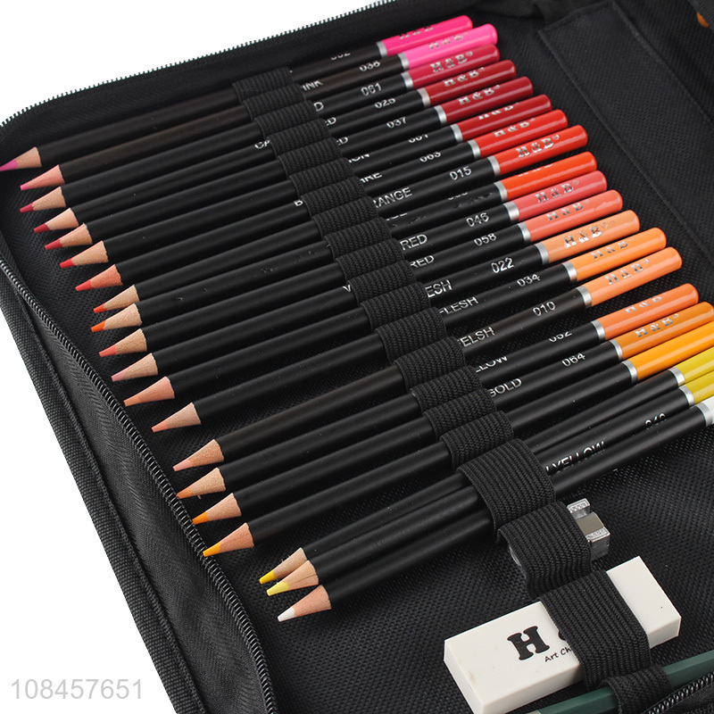 Yiwu direct sale color pencils students painting set