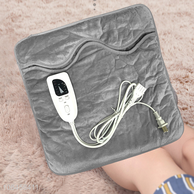 Wholesale 60W electric feet warmer super soft heating blanket for men and women