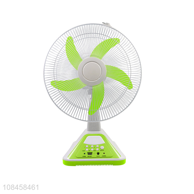 Online wholesale indoor home solar energy table fans