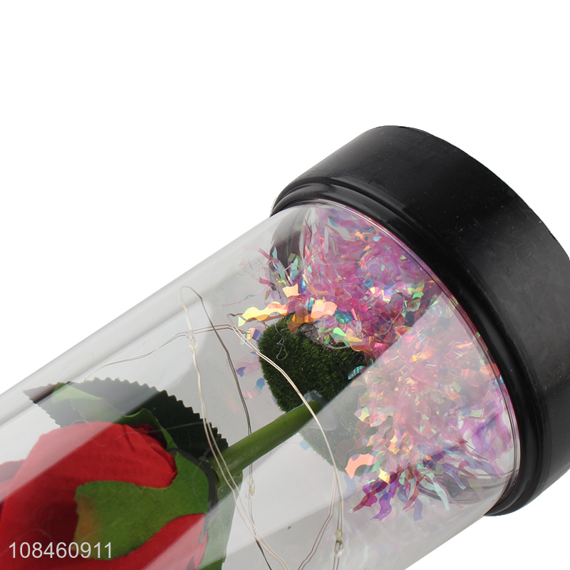 China products clear glass cover protect flower decoration