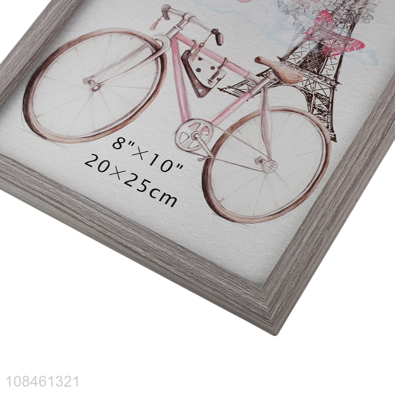 High quality wooden tabletop picture frame stylish decorative picture frame