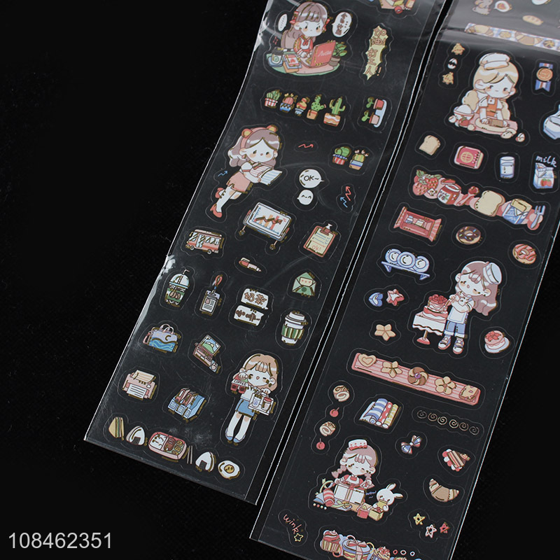 Good sale cartoon DIY dressing stickers hand account pasters